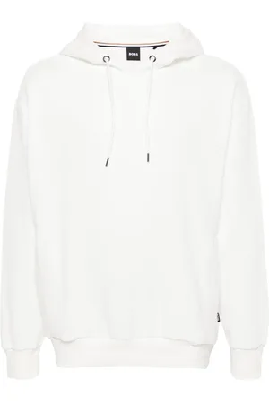 HUGO BOSS Boucl?? cotton hoodie