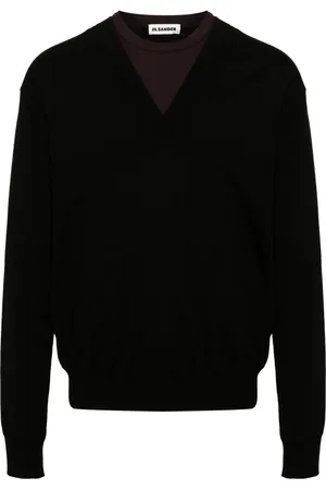 Jil Sander Layered virgin wool
