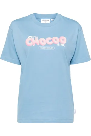 Chocoolate Logo print cotton T