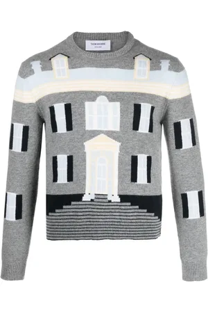 Thom Browne House intarsia