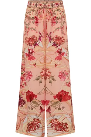 Camilla Blossoms and Brushstrokes wide