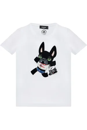 Dsquared2 Dog print T