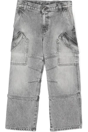VERSACE Panelled straight