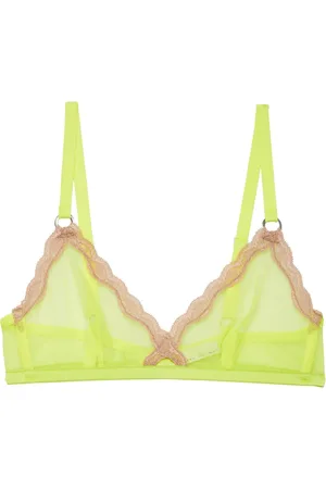 FLEUR DU MAL Sheer tulle bralette