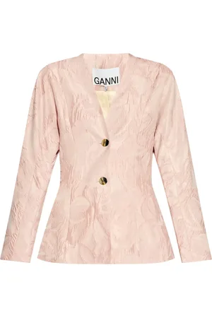 Ganni Textured cloqu?? jacket