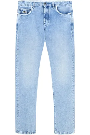 VERSACE Frayed straight