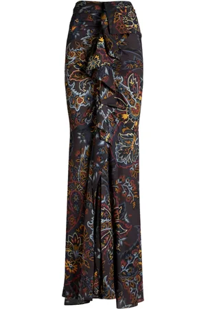 Etro Stretch sable paisley