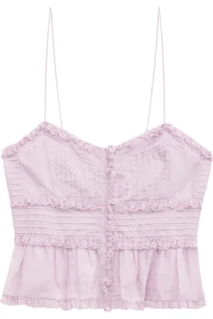 Isabel Marant Gloria cropped blouse