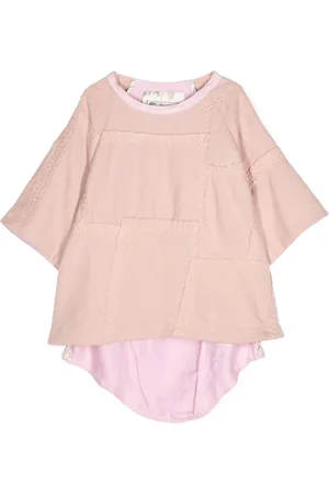 BY WALID Patchwork cotton t