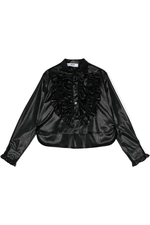 Msgm Lam?? ruffled shirt