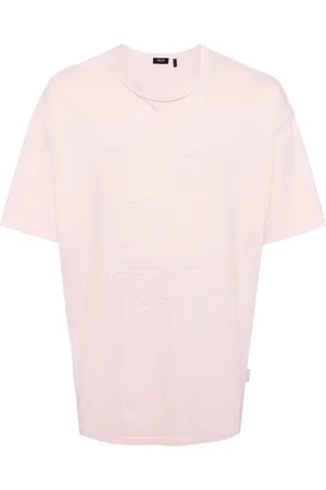 FIVE CM Embroidered cotton T
