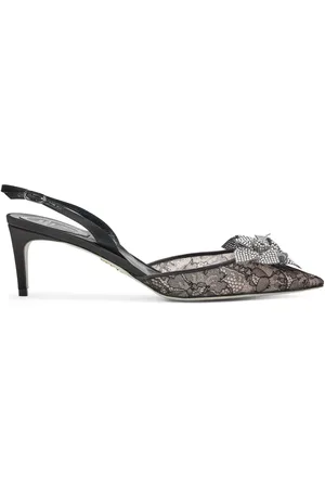 RENE CAOVILLA 80mm floral