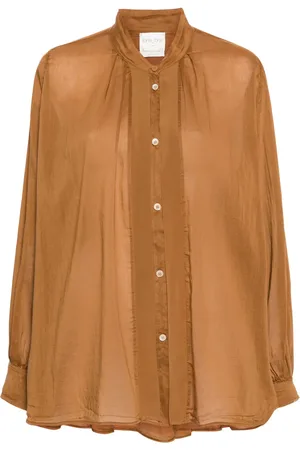 FORTE FORTE Pleated semi