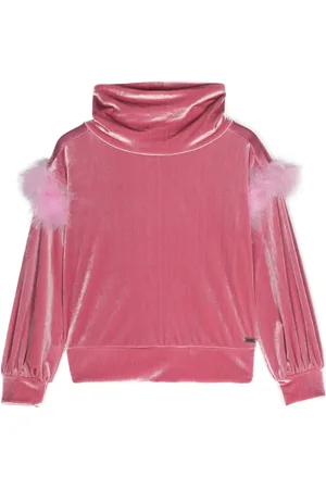 MONNALISA Faux feather