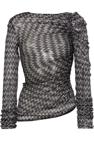 Missoni Zigzag woven gathered