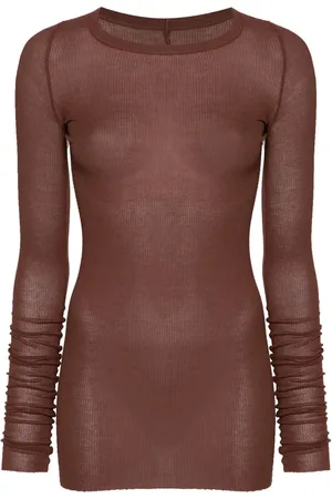 Rick Owens Rib LS T ribbed T