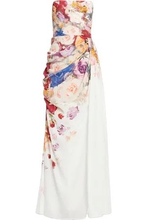 LEO LIN Anastasia bustier floral