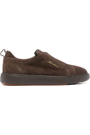 santoni Suede slip