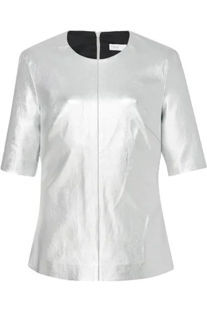 ROSETTA GETTY Leather laminated T
