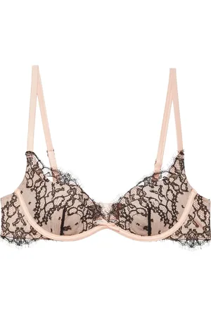 FLEUR DU MAL Iris lace demi bra