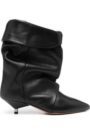Isabel Marant Edrik 45mm folded ankle boots