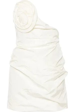 MAGDA BUTRYM Floral appliqu?? mini dress