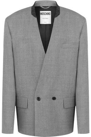 Moschino Collarless double