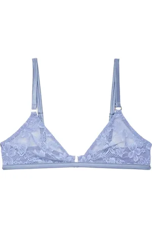 FLEUR DU MAL Le Stretch lace triangle bra