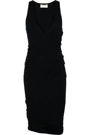 Saint Laurent Ruched V