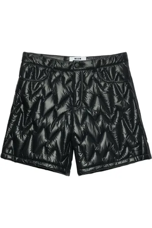 Msgm Appliqu?? quilted shorts