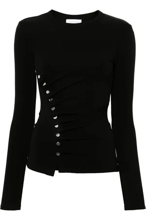 Paco rabanne Drap?? jersey top