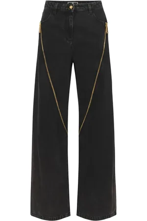 Elisabetta Franchi Zipped wide