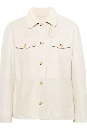 Brunello Cucinelli Suede shearling