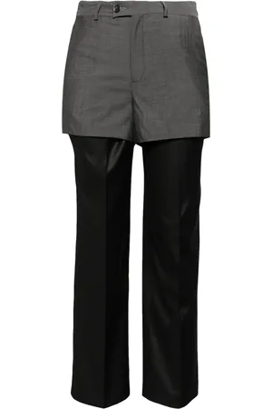 BETTTER Layered straight trousers