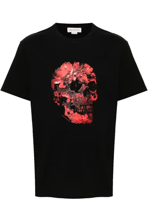 Alexander McQueen Wax Flower Skull T