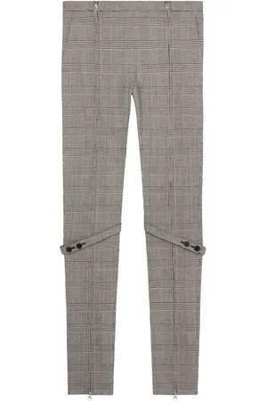 Courrèges Prince of Wales skinny low