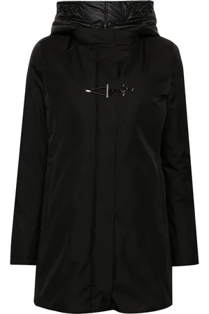 FAY Gabardine toggle coat