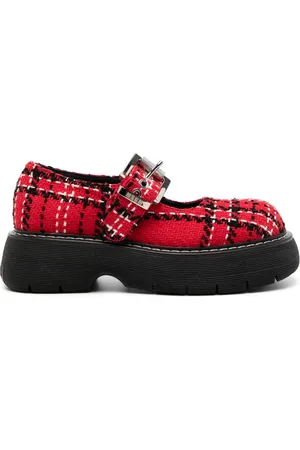 Msgm Buckled platform Mary jane shoes