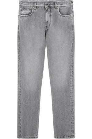 VERSACE Frayed straight