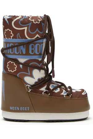 Moon Boot Icon floral