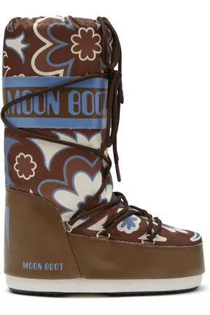 Moon Boot Icon floral