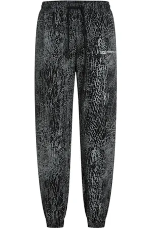 Karl Lagerfeld Embroidered cracked