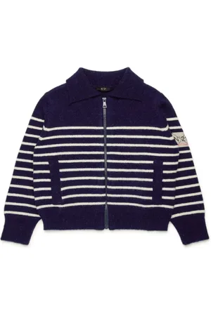 Nº21 Striped zip