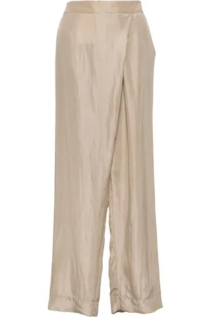 Shanshan Ruan Silk trousers