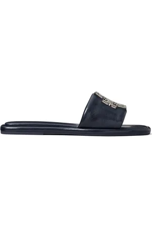 Tory Burch Double T Deco Sport slides