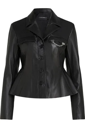 Karl Lagerfeld KL Studio leather blazer