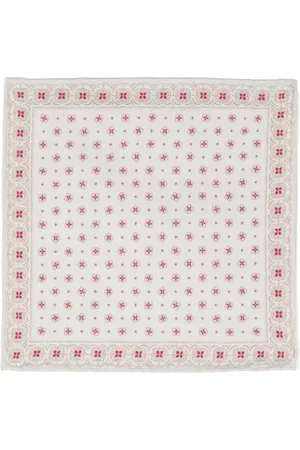 ELEVENTY Patterned pocket scarf
