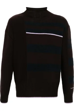 Lanvin Striped mock