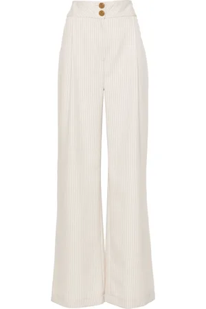 MITILIANE COUTURE Pinstriped wide