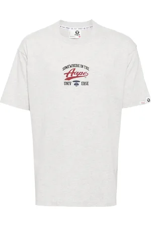 A Bathing Ape Moonface logo universe T